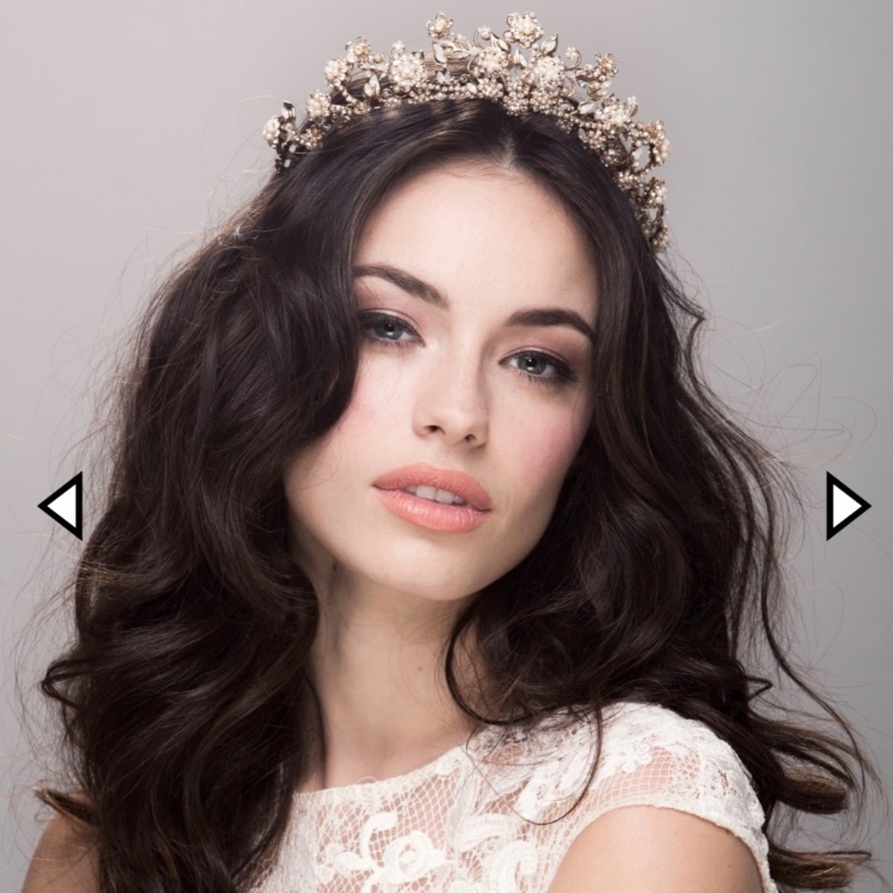 Maria Elena Handmade Crown Tiara